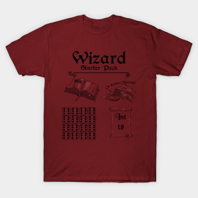 Wizard Starter Pack T-Shirt by DigitalCleo